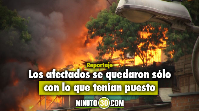 Incendio en Moravia. Foto/Minuto30