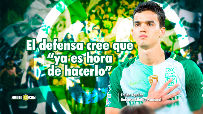 Aguilar no le huye a responsabilidad adicional que tiene en Nacional 3 Felipe Aguilar