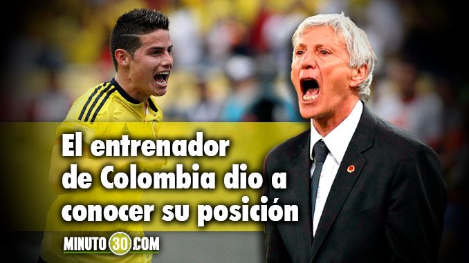 ¿Seguirá Pékerman indicaciones del Bayern de no utilizar a James? 1 Jose Nestor Pekerman