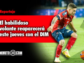Quintero, en plenitud de condiciones para enfrentar a Santa Fe 1 Juan Fernado Quintero reaparece Santa Fe
