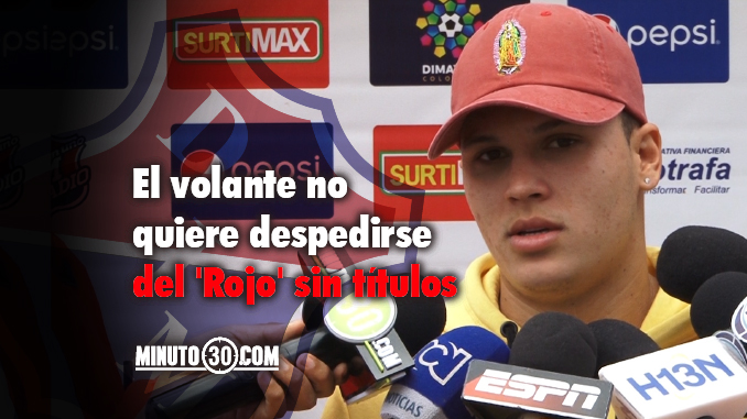 Quintero, firme con Independiente Medellín 1 Juan Fernando Quintero se queda Medellin