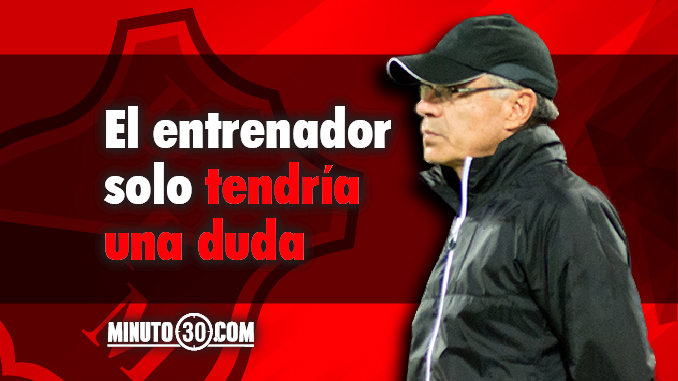 Peláez confirmo nómina para enfrentar a Santa Fe 1 Juan Jose Pelaez cofirma nomina ante Santa Fe
