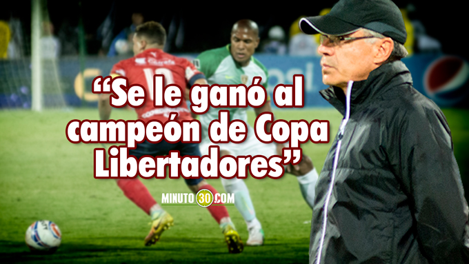 Reacciones de Peláez tras el triunfo en el clásico antioqueño 3 Juan Jose Pelaez reacciones clasico