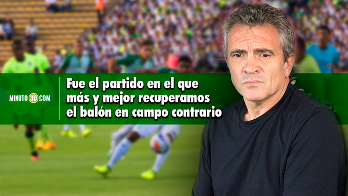 Reacciones de Juan Manuel Lillo tras empate con La Equidad 1 Juan Manuel Lillo