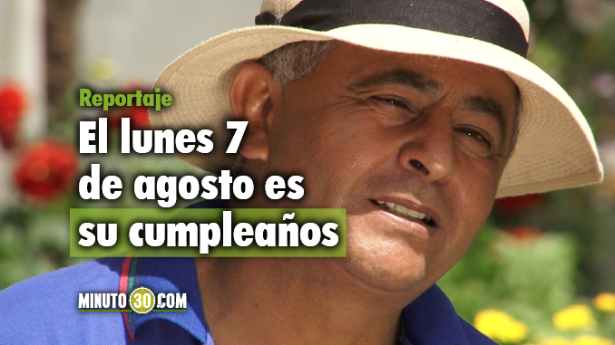 Luis Eduardo Londoño - Silletero. Foto/Minuto30