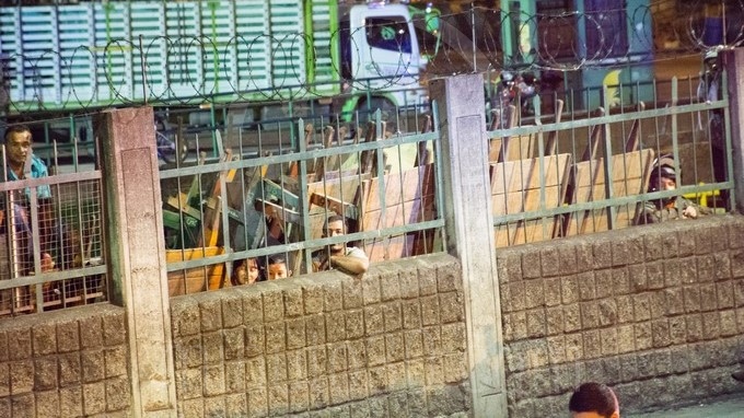 Cadáver quebrada Santa Elena.