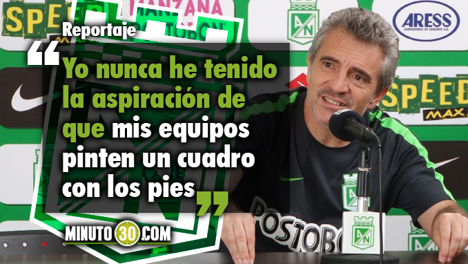 Lillo deja clara su posición frente al fútbol que exhibe Nacional 3 Nacional America Lillo