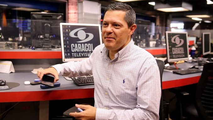 El director de Noticias Caracol, Juan Roberto Vargas