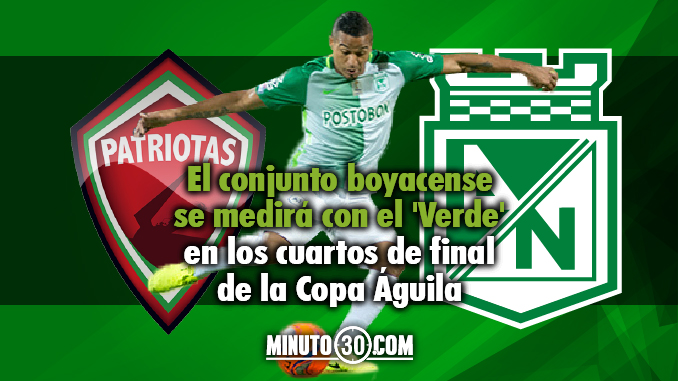 Se definió fecha para partido Patriotas-Nacional 3 Patritas Nacional Copa Aguila
