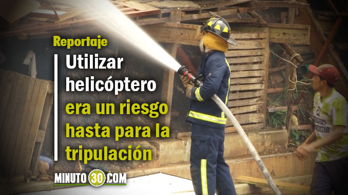 Bomberos de varios municipios atendieron la emergencia. Foto/Minuto30