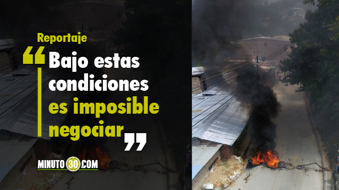 Disturbios en paro minero Foto/Cortesía