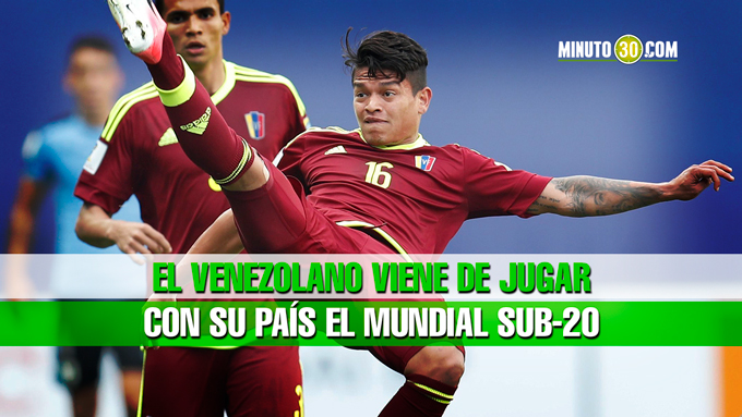 Lucena cuenta qué le puede aportar a Atlético Nacional 1 Ronaldo Lucena jugo Mundial sub20 Venezuela