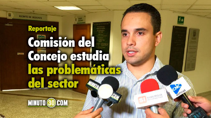 Rober Bohórquez - Concejal de Medellín. Foto/Minuto30