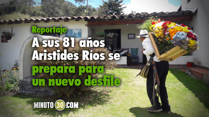 Silletero Corregimiento de Santa Elena. Foto/Minuto30