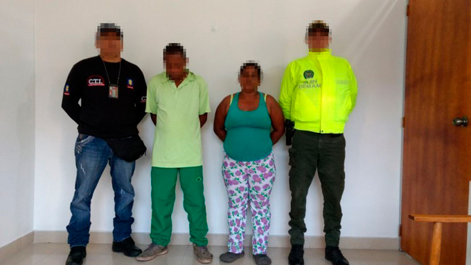 Capturaron a pareja que abusaba de dos menores en Puerto Berrío