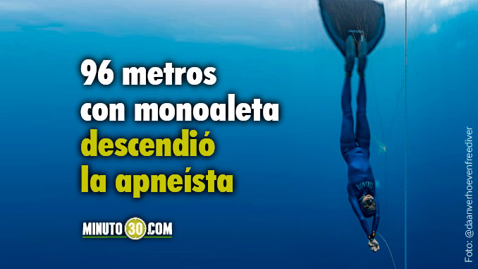 apneista Sofía Gómez Uribe