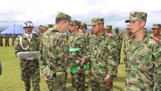 Ejército inició bancarización de soldados en el Cantón Militar de Popayán