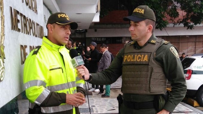 Capitán Luis Carlos Urrego, jefe del Grupo Infancia y Adolescencia de la Policía de Bogotá.