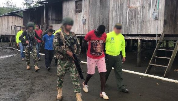 Así cayó alias 'Perea', señalado cabecilla del 'Clan del Golfo' en el Chocó