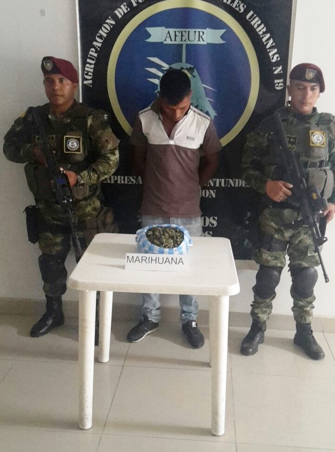 Tres capturados en Caloto por tráfico de estupefacientes