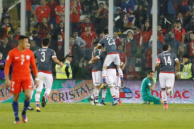 FOTOS: Paraguay le saca los colores a un Chile irreconocible 3 chile3