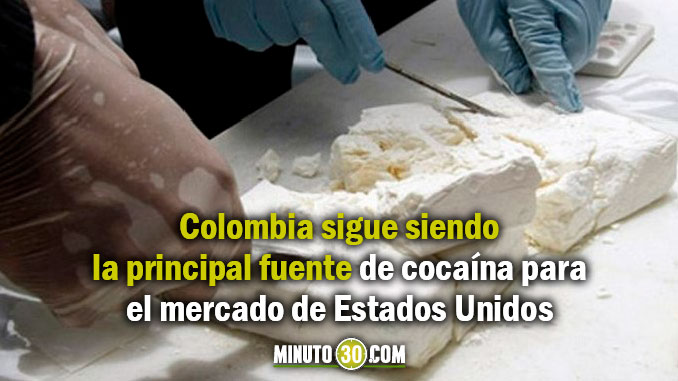 Según la DEA, el 92% de la cocaína que ingresa a Estados Unidos es colombiana