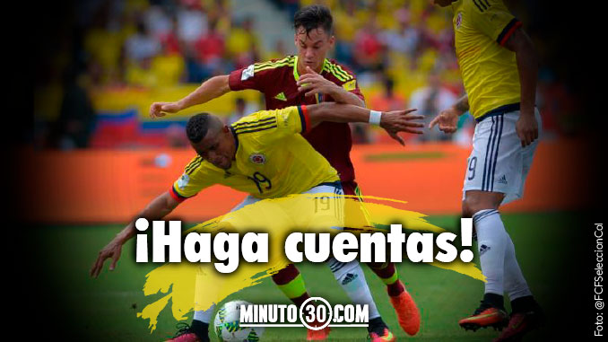 ¿Puede asegurarse Colombia la clasificación al Mundial en esta doble jornada? 3 colombia venezuela