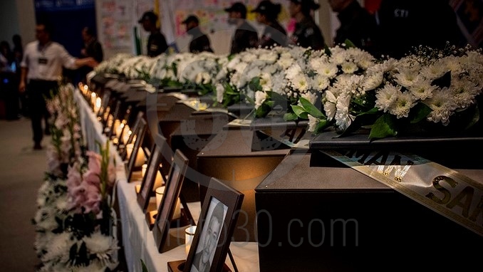 En Medellín la Fiscalía entregó los restos de 21 víctimas del conflicto armado