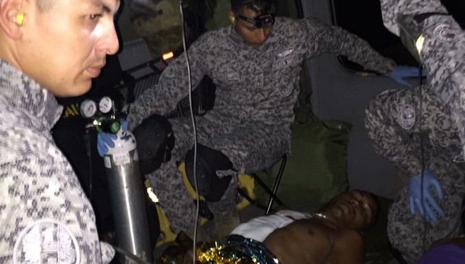 Heridos son evacuados desde Segovia por la Fuerza Aérea