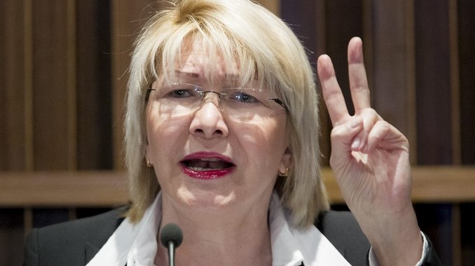 La exfiscal venezolana Luisa Ortega