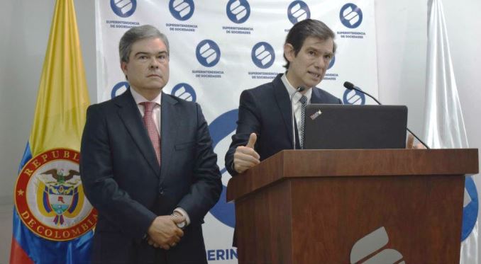 El superintendente de sociedades, Francisco Reyes Villamizar