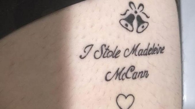 tatuaje Madeleine McCann