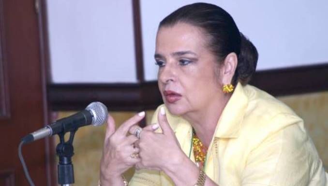 La exalcaldesa de Cartago Jesusita Zabala de Londoño