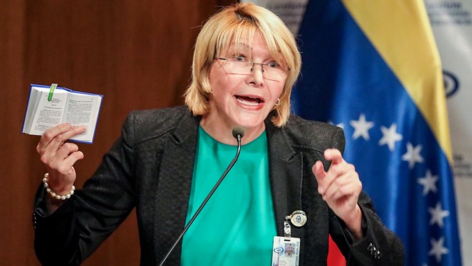 La exfiscal general venezolana Luisa Ortega Díaz