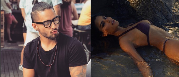 Maluma y Ariadna Gutiérrez/ Tomadas de Instagram: @maluma y @gutierrezary