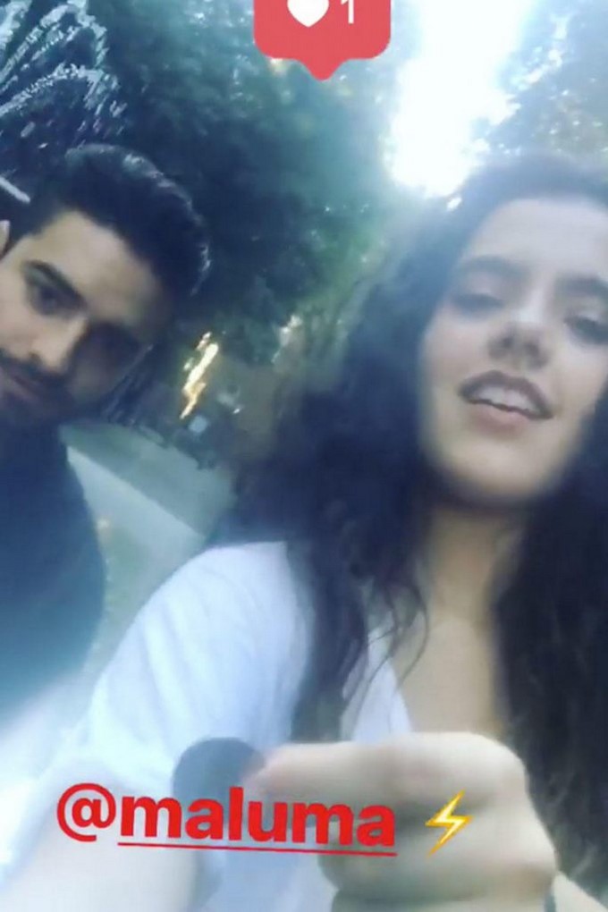 Maluma y Camila Fernández/ Tomada de Instagram: @maluma