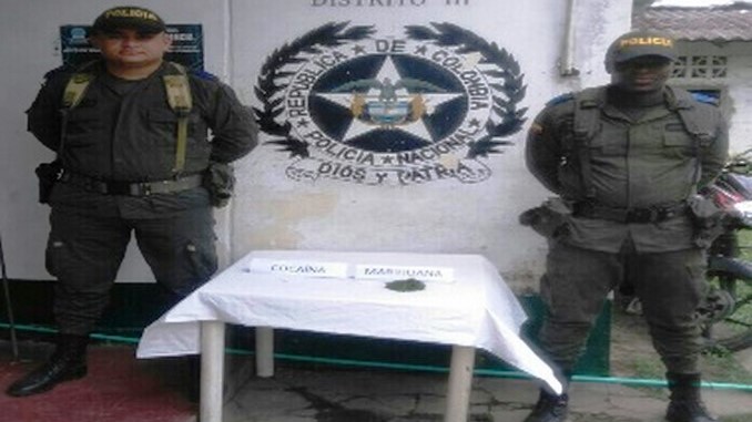 Autoridades hallaron marihuana y clorhidrato de cocaína abandonadas en zona rural del municipio de Unguía
