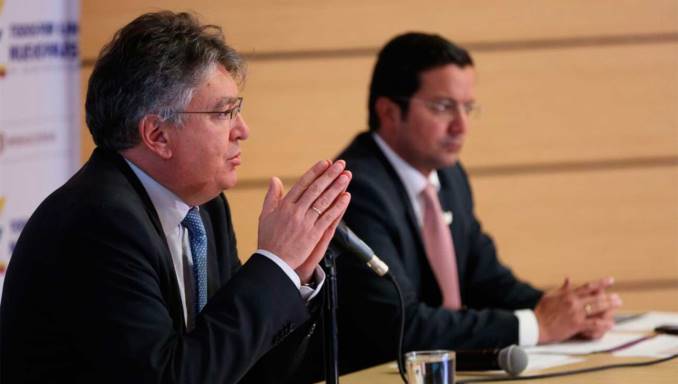 El ministro de Hacienda, Mauricio Cárdenas