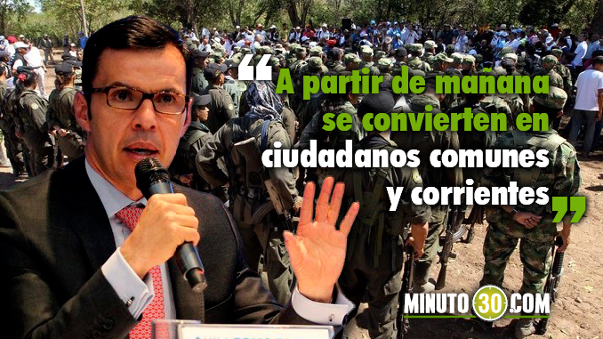 Según Mininterior, desde este martes las Farc dejan de existir como una organización armada