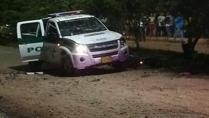 En Guaviare una motocicleta bomba estalló frente a una patrulla de la Policía