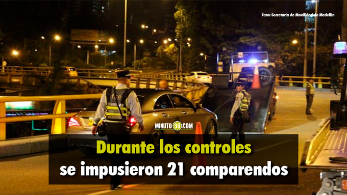 Así fue el operativo de las autoridades para el control de embriaguez en La Aguacatala