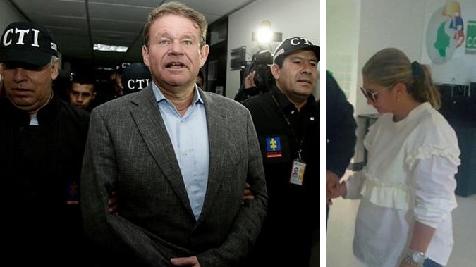 El excongresista Otto Bula y Básima Patricia Elías, prima del senador 'Ñoño' Elías