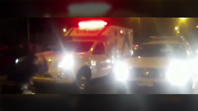 Conductor de ambulancia dijo que lo “obligaron” a participar en los ‘piques’