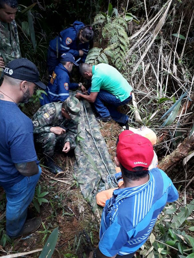 Rescatan a adulto mayor que se perdió luego de una caminata por el Oriente antioqueño
