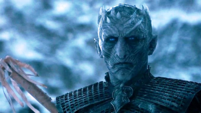 "Rey de la noche" de "Game Of Thrones"/ Propiedad de HBO