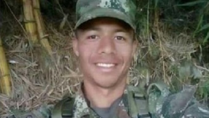 El soldado profesional José Miguel Anaya Cogollo