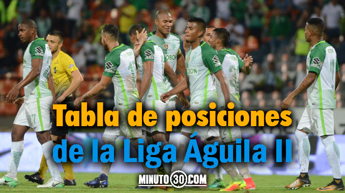 Nacional no pierde de vista a los líderes 5 tabla posiciones