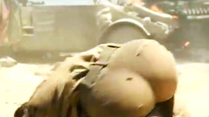 Trasero de Tom Cruise en Valkiria/ Fotograma de Valkiria Youtube