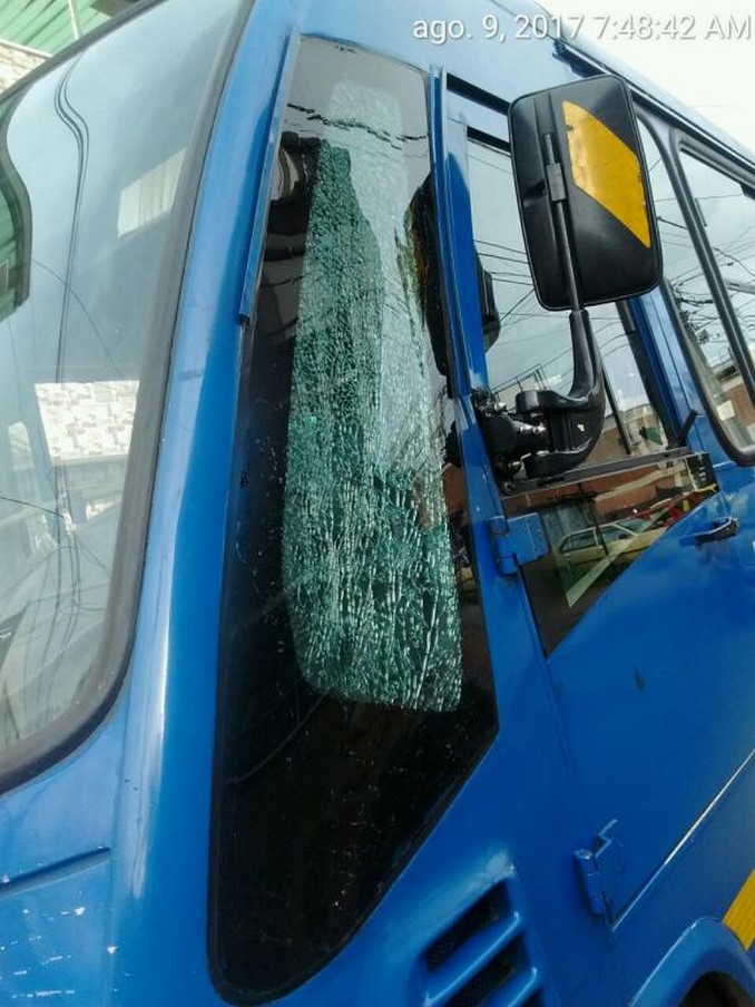 Más de 4.000 buses han sido vandalizados este año en Bogotá
