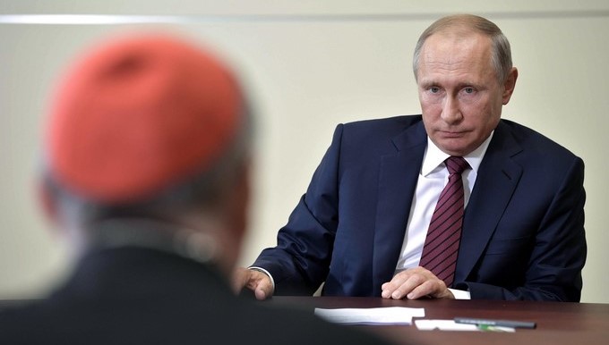 Putin saluda el diálogo directo entre la Iglesia ortodoxa rusa y el Vaticano